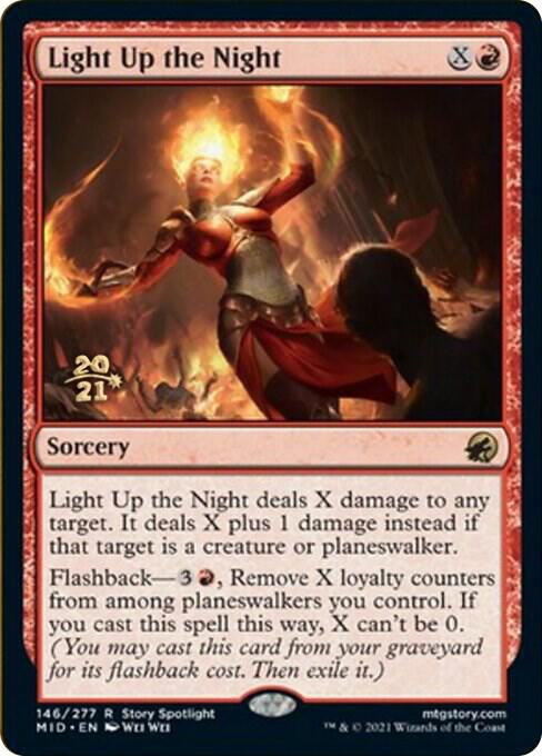 Light Up the Night 146s/171 (Prerelease Cards)  - Foil | Good Games Modbury
