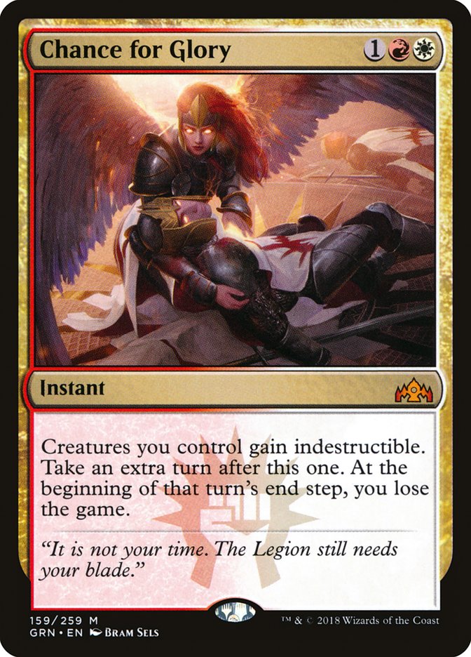 Chance for Glory 159/259 (Guilds of Ravnica)  - Foil | Good Games Modbury