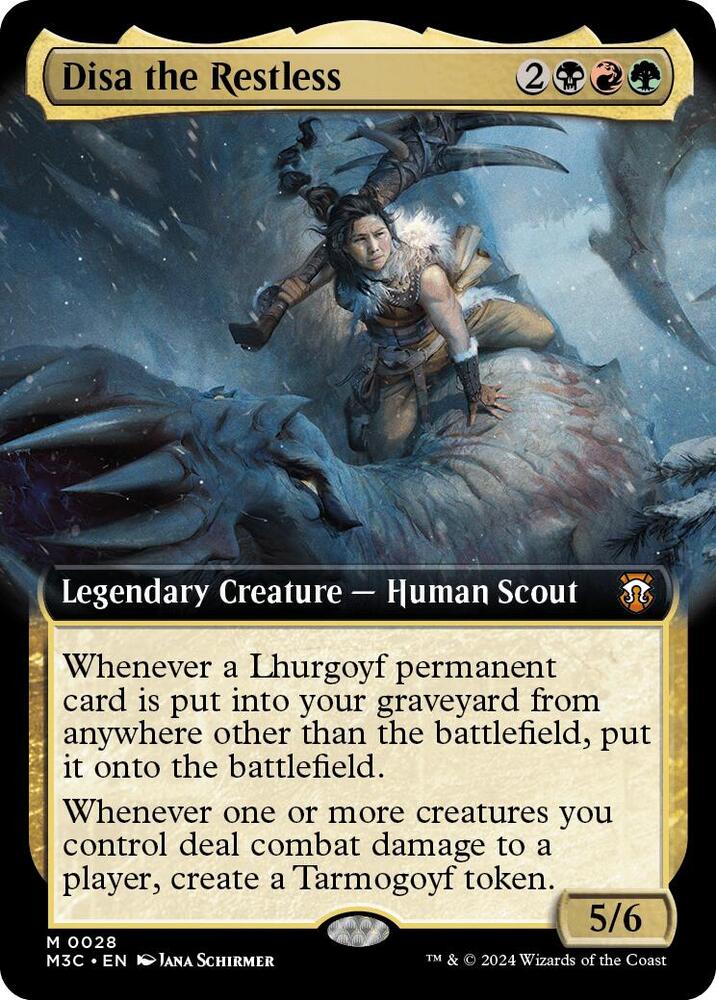 Disa the Restless 28/411 (Commander: Modern Horizons 3)  - Extended Art Foil | Good Games Modbury