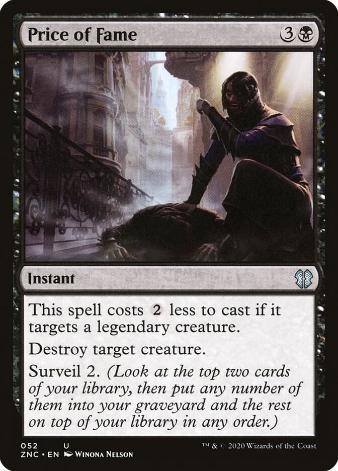 Price of Fame 52/142 (Commander: Zendikar Rising)  | Good Games Modbury