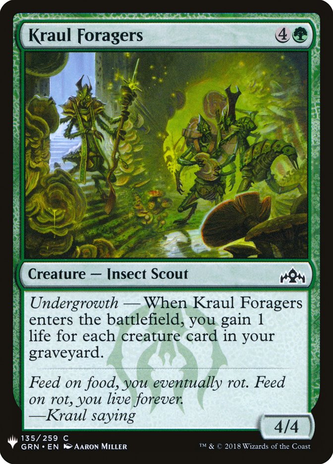 Kraul Foragers [Mystery Booster] | Good Games Modbury