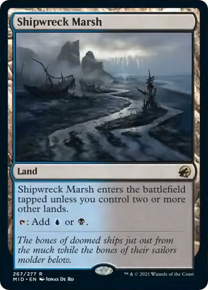 Shipwreck Marsh 267/277 (Innistrad: Midnight Hunt)  | Good Games Modbury
