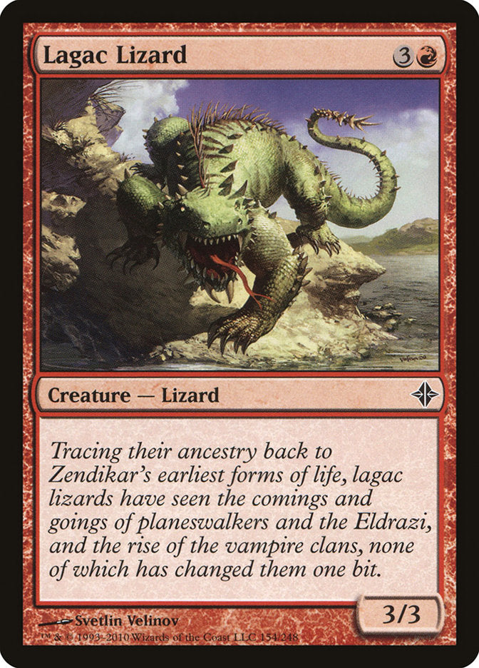 Lagac Lizard 154/248 (Rise of the Eldrazi)  - Foil | Good Games Modbury