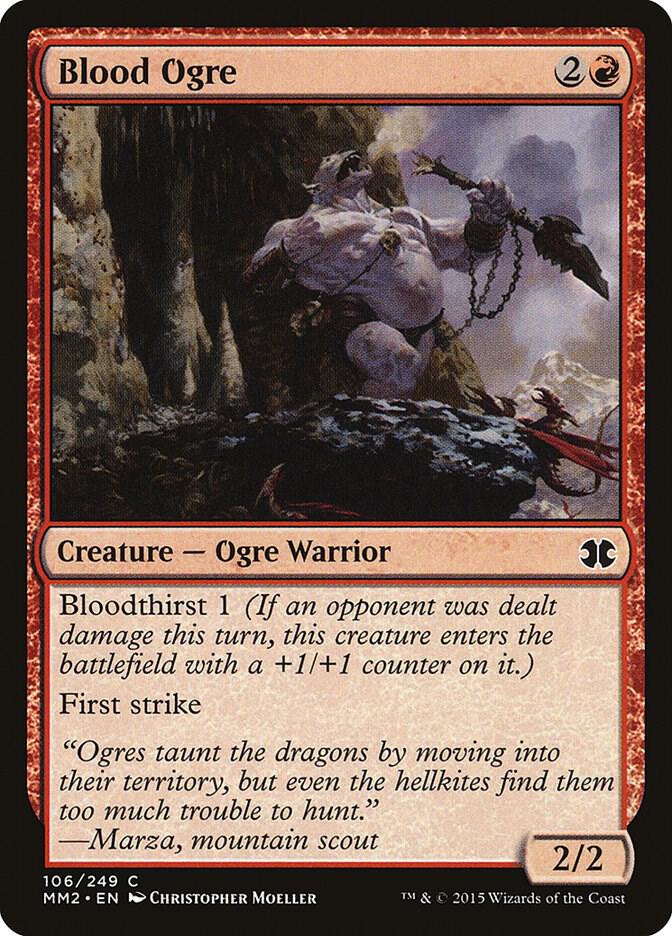 Blood Ogre 106/249 (Modern Masters 2015)  | Good Games Modbury