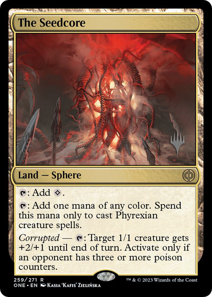 The Seedcore 259 (Promo Pack: Phyrexia: All Will Be One)  - Foil | Good Games Modbury