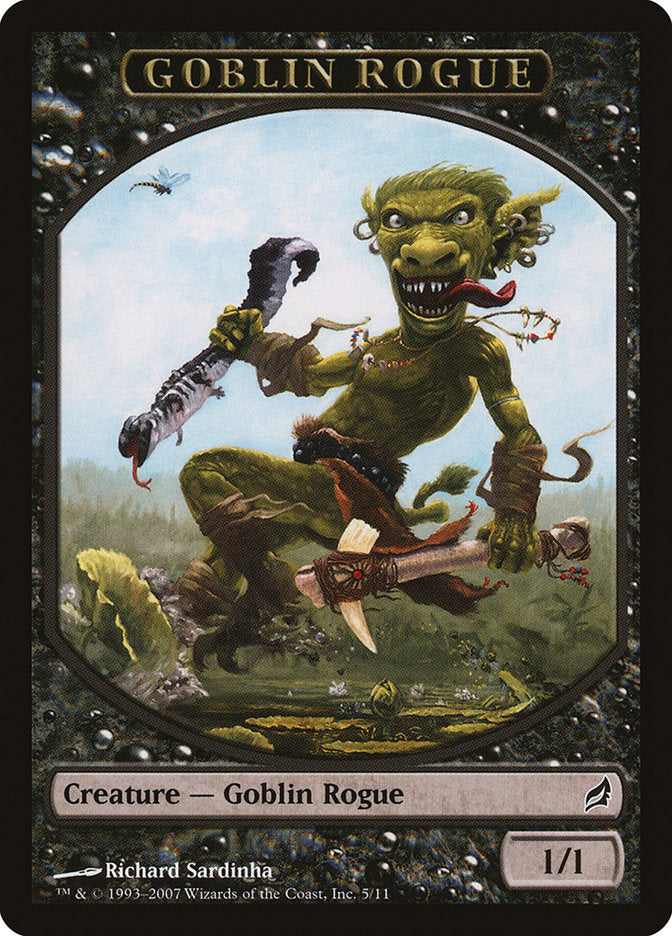 Goblin Rogue Token [Lorwyn Tokens] | Good Games Modbury