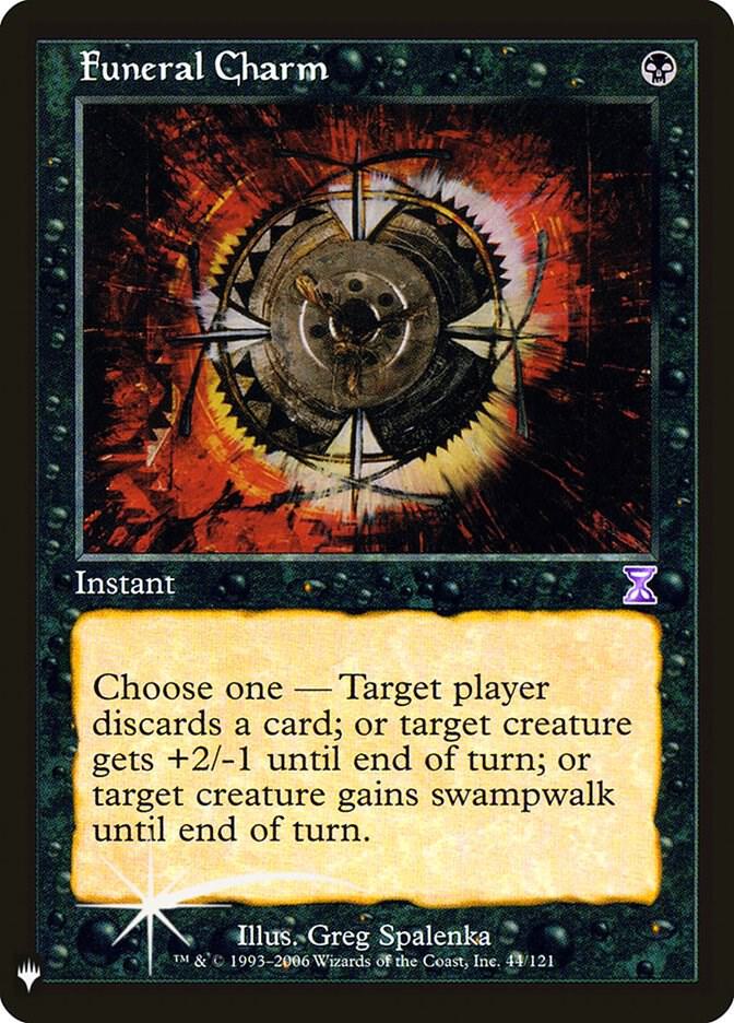 Funeral Charm 44 (The List Reprints)  - Foil | Good Games Modbury