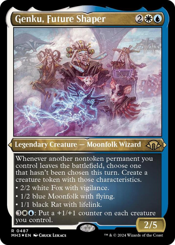 Genku, Future Shaper 487/319 (Modern Horizons 3)  - Etched Foil | Good Games Modbury