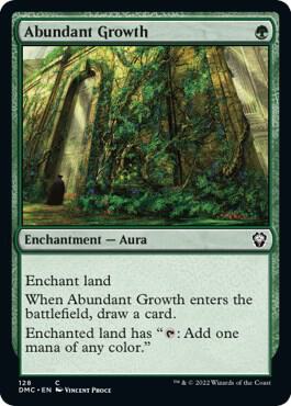 Abundant Growth 128/50 (Commander: Dominaria United)  | Good Games Modbury