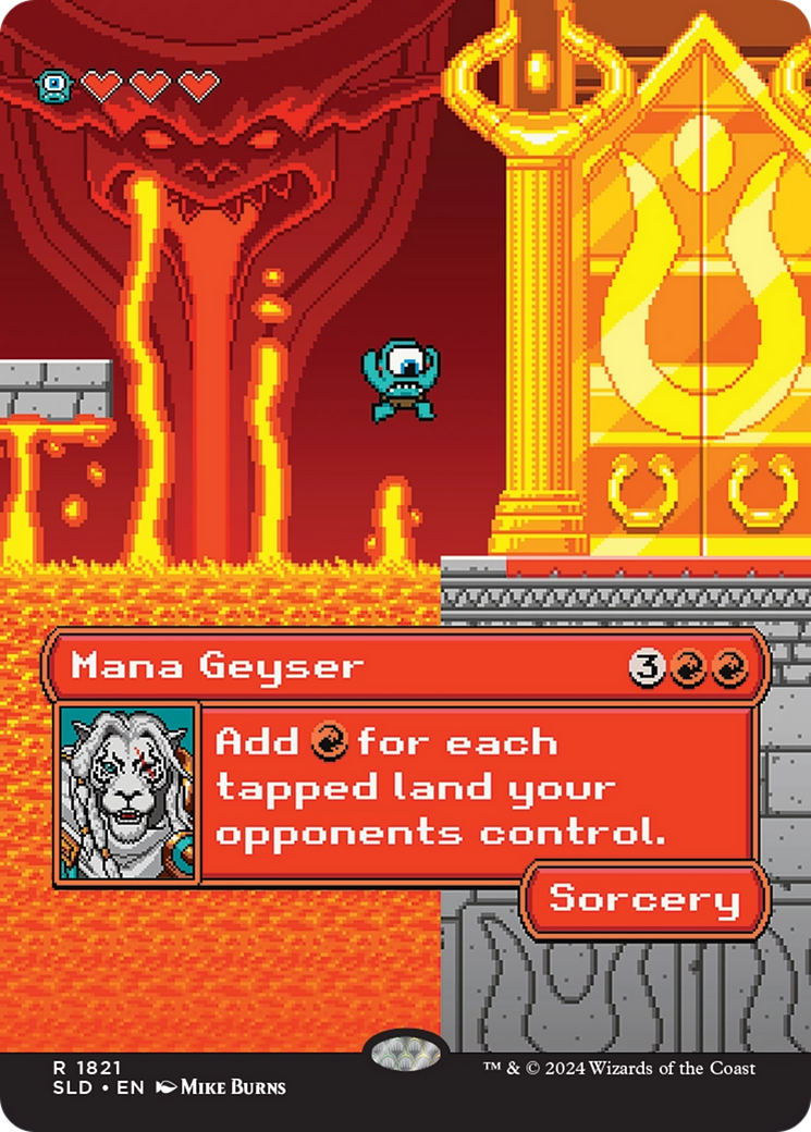 Mana Geyser (Rainbow Foil) [Secret Lair Drop Series] | Good Games Modbury
