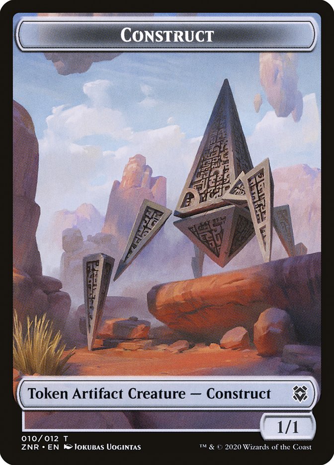 Construct Token [Zendikar Rising Tokens] | Good Games Modbury