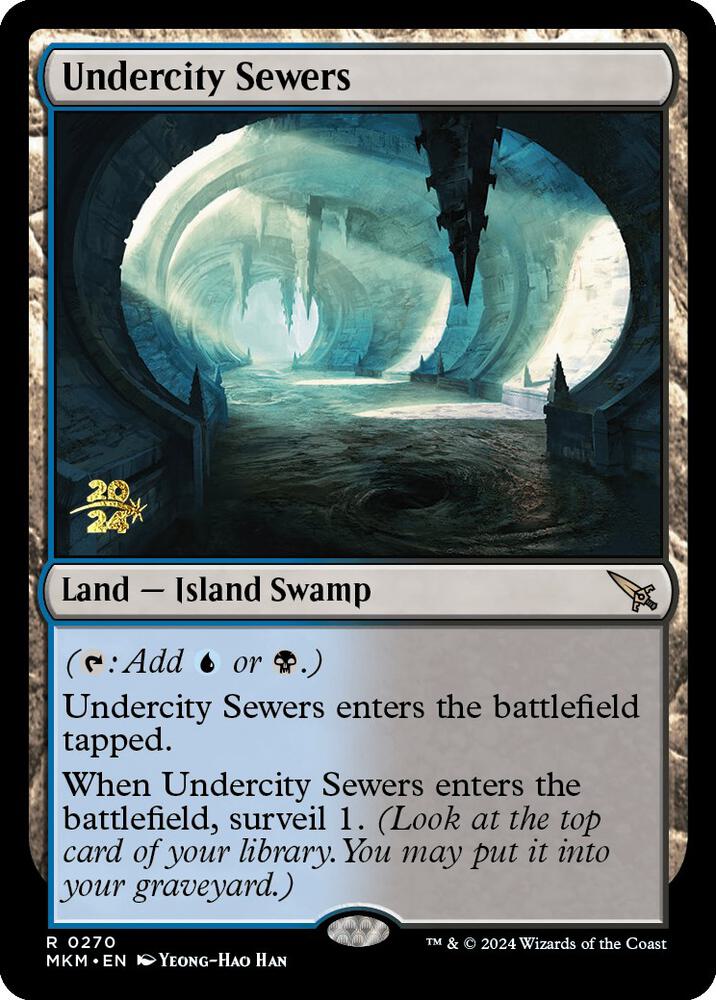 Undercity Sewers 270s/182 (Prerelease Cards)  - Foil | Good Games Modbury