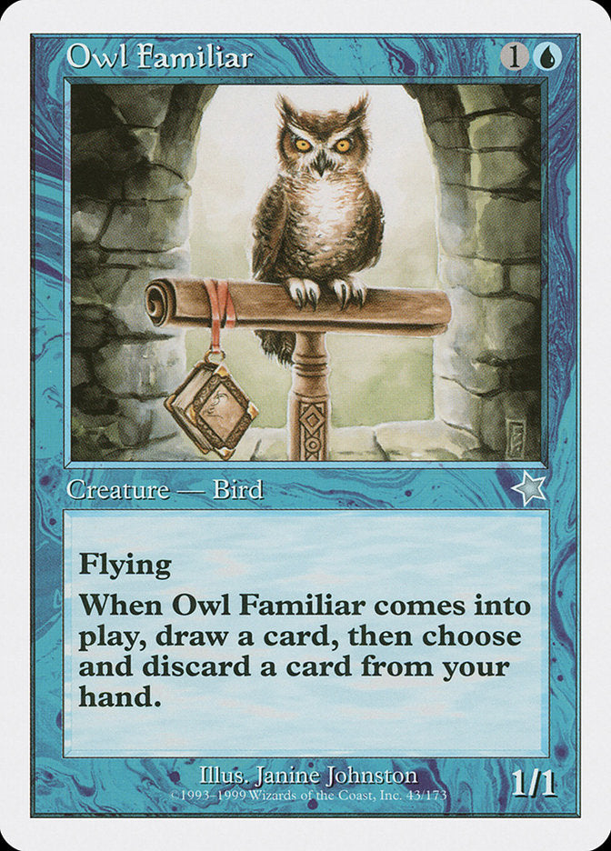 Owl Familiar [Starter 1999] | Good Games Modbury