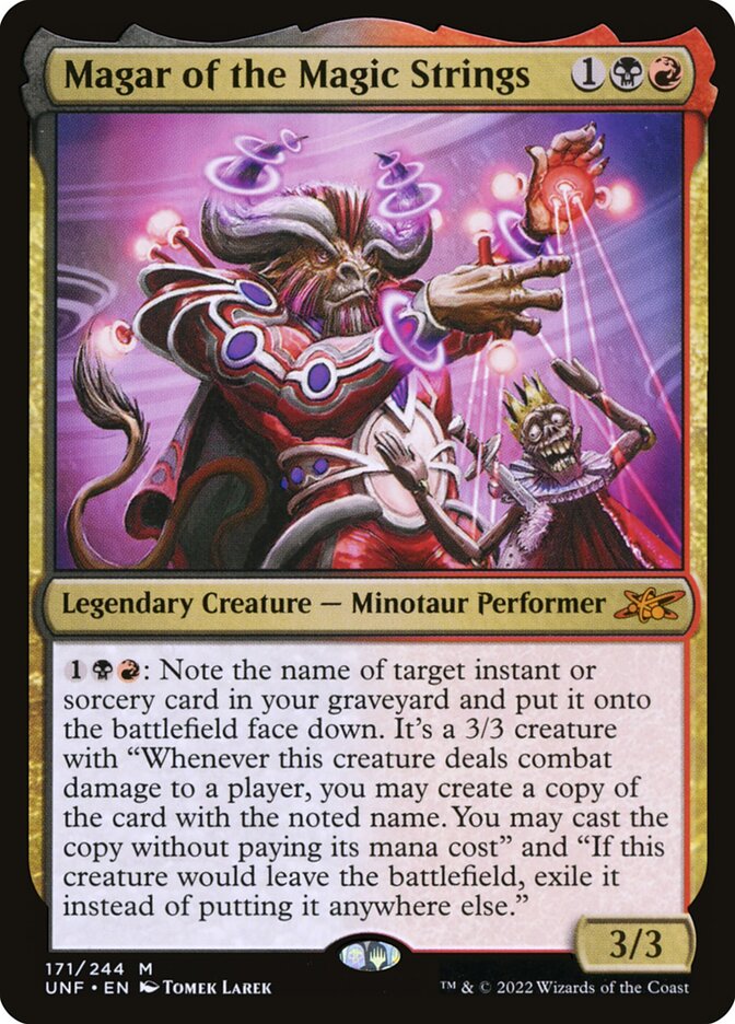 Magar of the Magic Strings 171/244 (Unfinity)  - Foil | Good Games Modbury