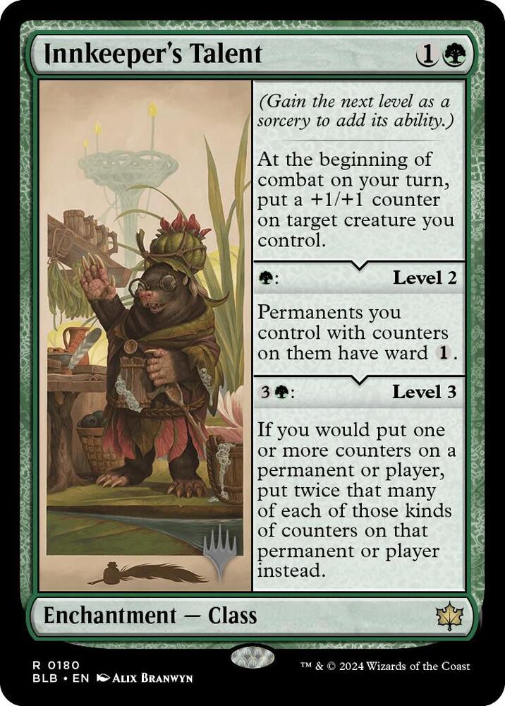 Innkeepers Talent 180 (Promo Pack: Bloomburrow)  | Good Games Modbury