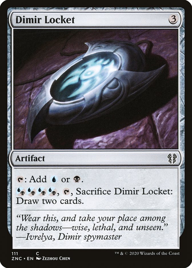 Dimir Locket 111/142 (Commander: Zendikar Rising)  | Good Games Modbury