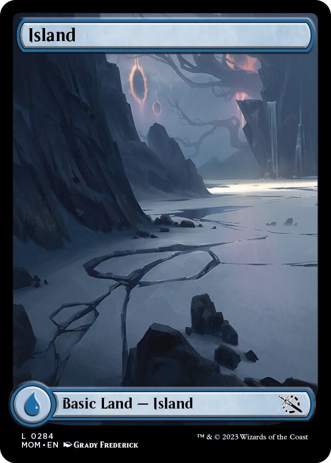 Island 284/291 (March of the Machine)  - Full Art | Good Games Modbury