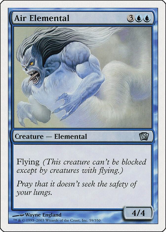 Air Elemental 59/350 (8th Edition)  | Good Games Modbury