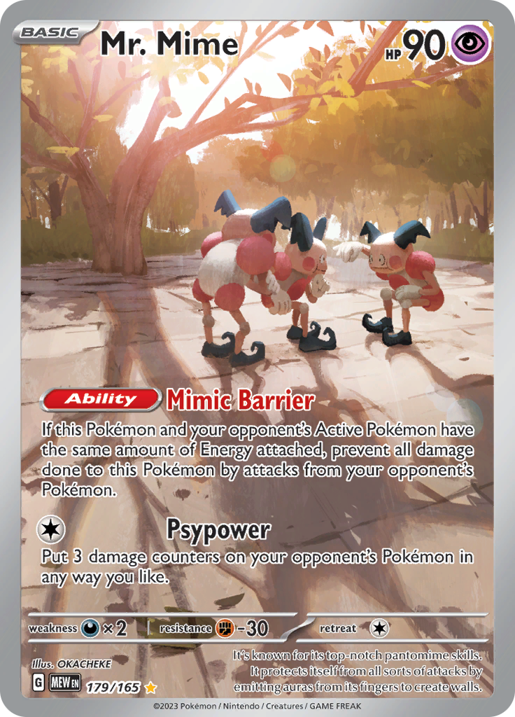 Mr. Mime (179/165) [Scarlet & Violet: 151] | Good Games Modbury