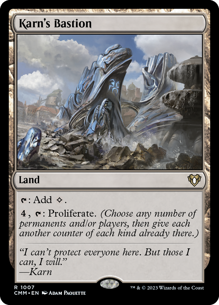 Karn's Bastion [Commander Masters] | Good Games Modbury