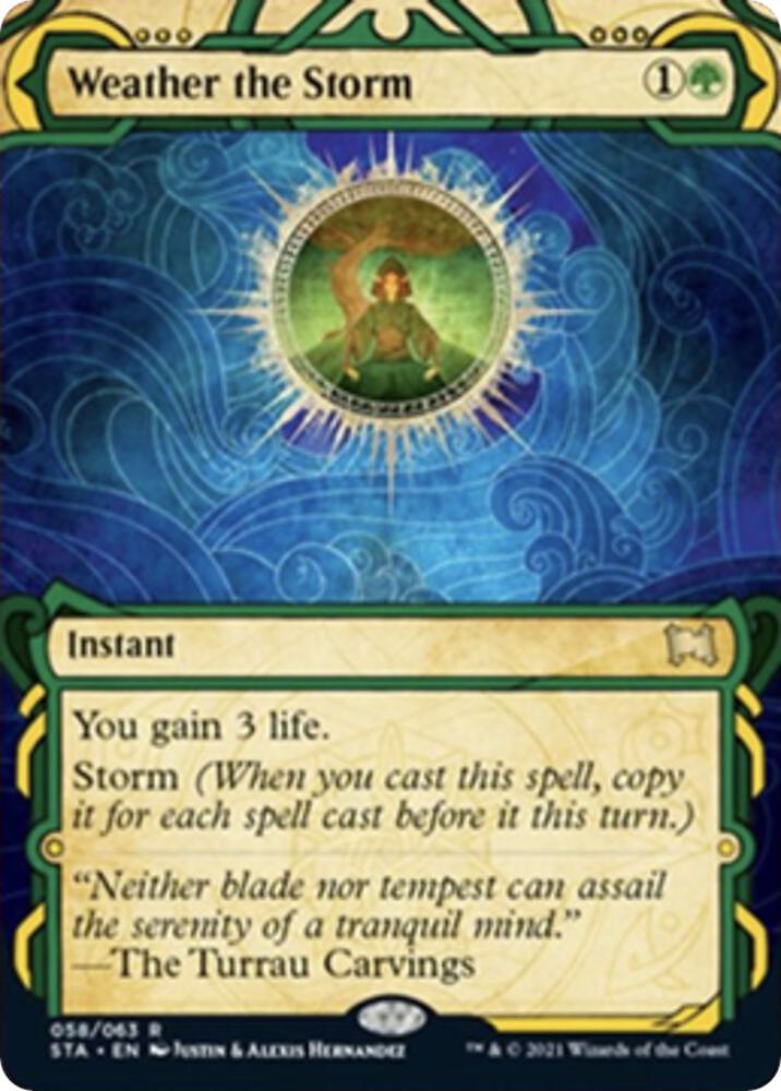 Weather the Storm 58/63 (Strixhaven: Mystical Archives)  - Foil | Good Games Modbury