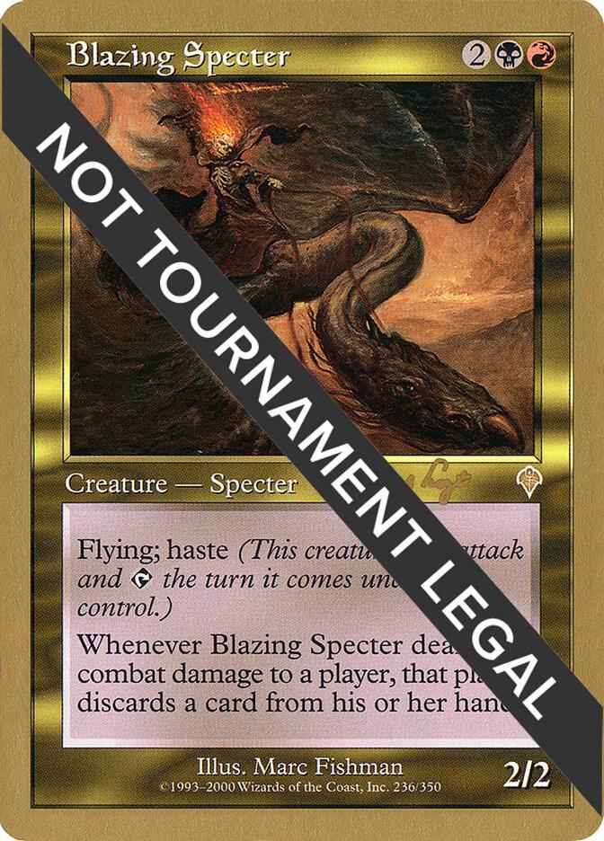 Blazing Specter 2001 Tom van de Logt INV tvdl236/138 (World Championship Decks)  | Good Games Modbury