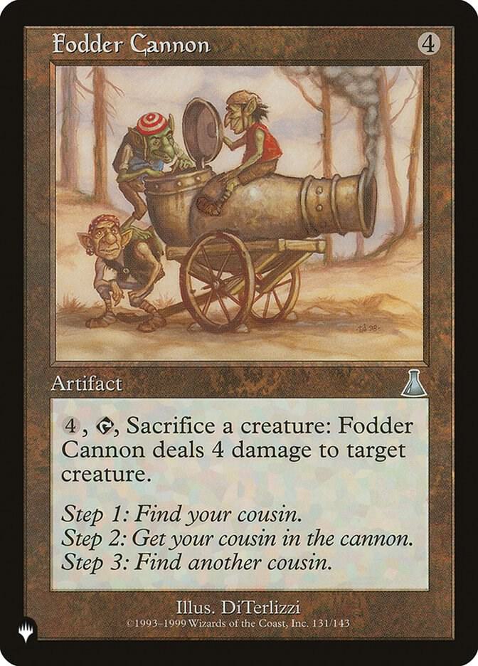 Fodder Cannon UDS-131/5075 (The List Reprints)  | Good Games Modbury