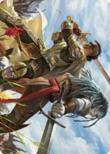 Join Forces Art Card 9 (Art Series: Dominaria United)  | Good Games Modbury