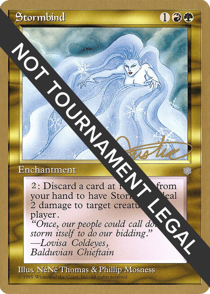 Stormbind 1996 Mark Justice ICE mj304/308 (World Championship Decks)  | Good Games Modbury