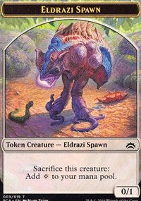 Eldrazi Spawn (003) // Eldrazi Double-Sided Token [Planechase Anthology Tokens] | Good Games Modbury