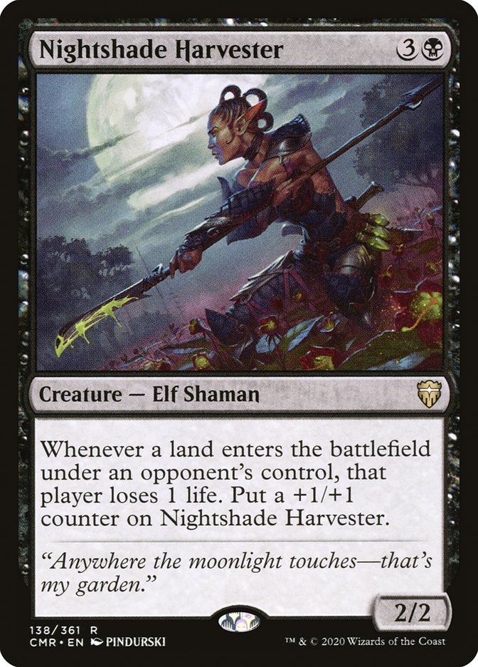 Nightshade Harvester [Commander Legends] | Good Games Modbury