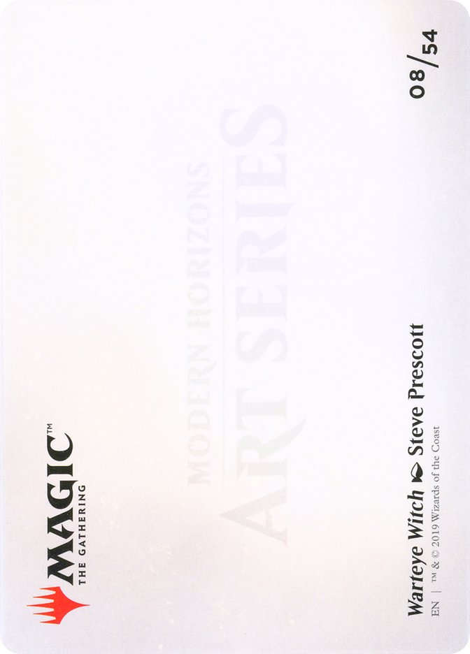 Warteye Witch // Warteye Witch [Modern Horizons Art Series] | Good Games Modbury