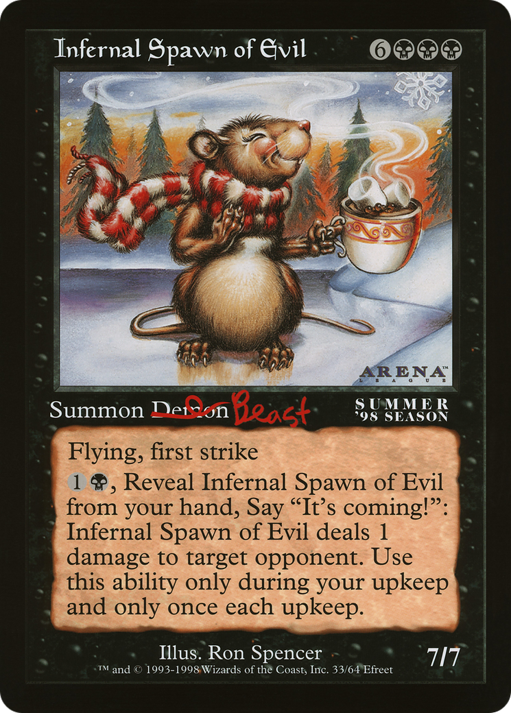 Infernal Grasp Art Card [Innistrad Remastered Art Series] | Good Games Modbury
