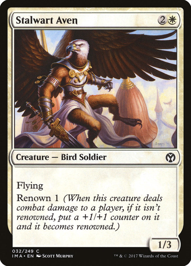 Stalwart Aven 32/249 (Iconic Masters)  | Good Games Modbury