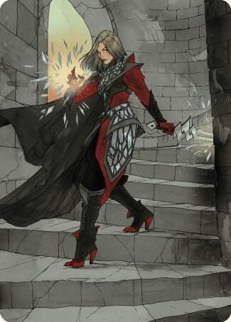 Rowan Scion of War Art Card 59 81 59 (Art Series: Wilds of Eldraine)  | Good Games Modbury