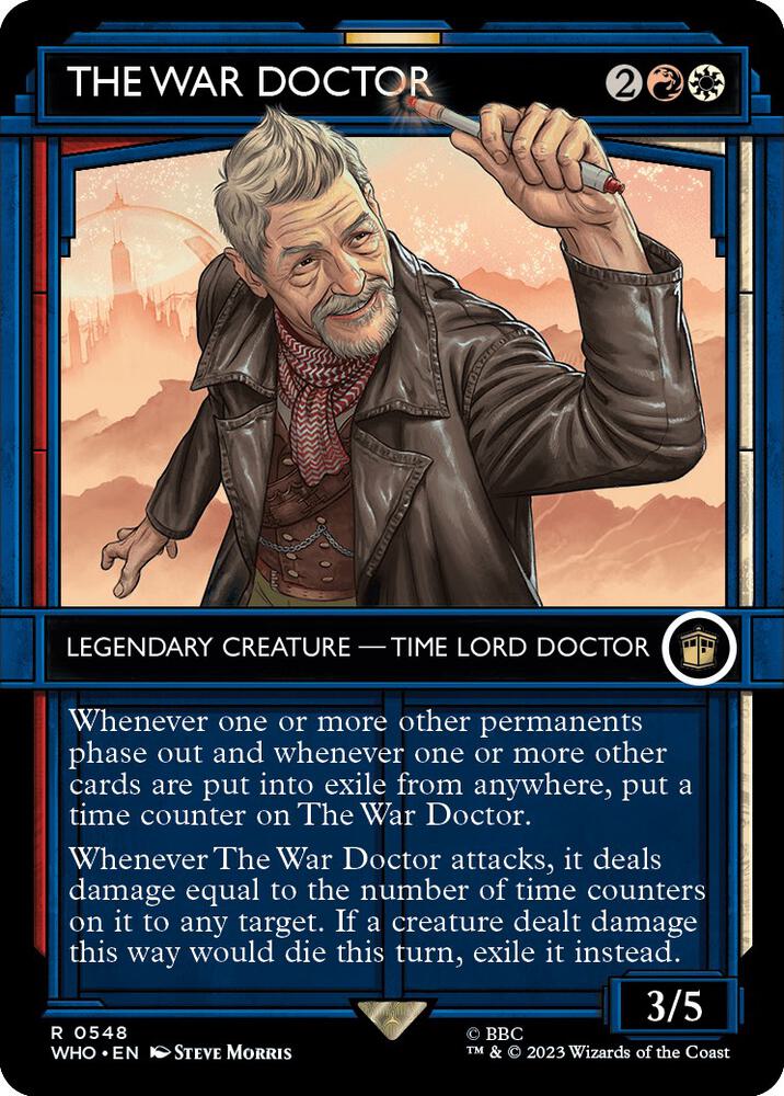 The War Doctor 548/331 (Universes Beyond: Doctor Who)  - Showcase | Good Games Modbury