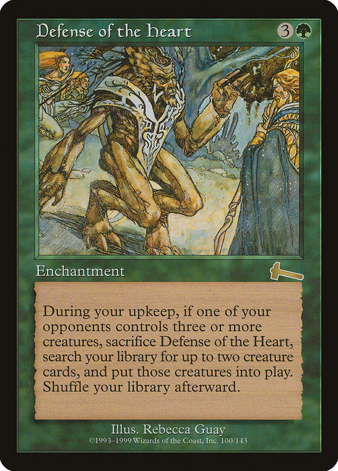 Defense of the Heart 100/143 (Urza's Legacy)  | Good Games Modbury