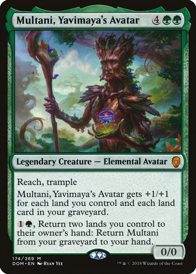 Multani, Yavimaya's Avatar 174/269 (Dominaria)  | Good Games Modbury