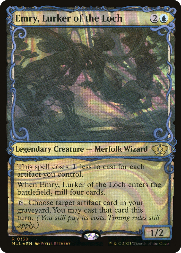 Emry, Lurker of the Loch (Halo Foil) [Multiverse Legends] | Good Games Modbury