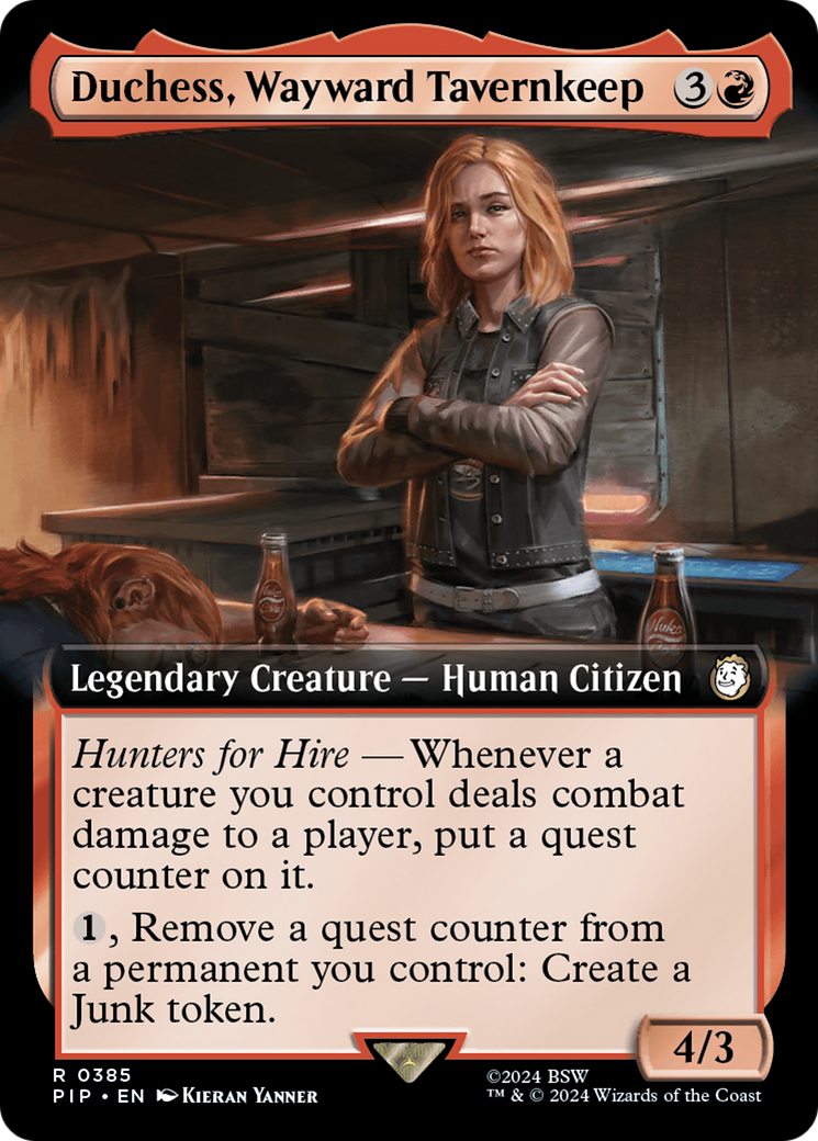 Duchess, Wayward Tavernkeep (Extended Art) [Fallout] | Good Games Modbury