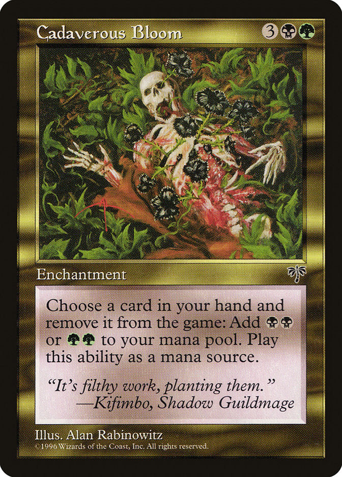 Cadaverous Bloom 258/350 (Mirage)  | Good Games Modbury