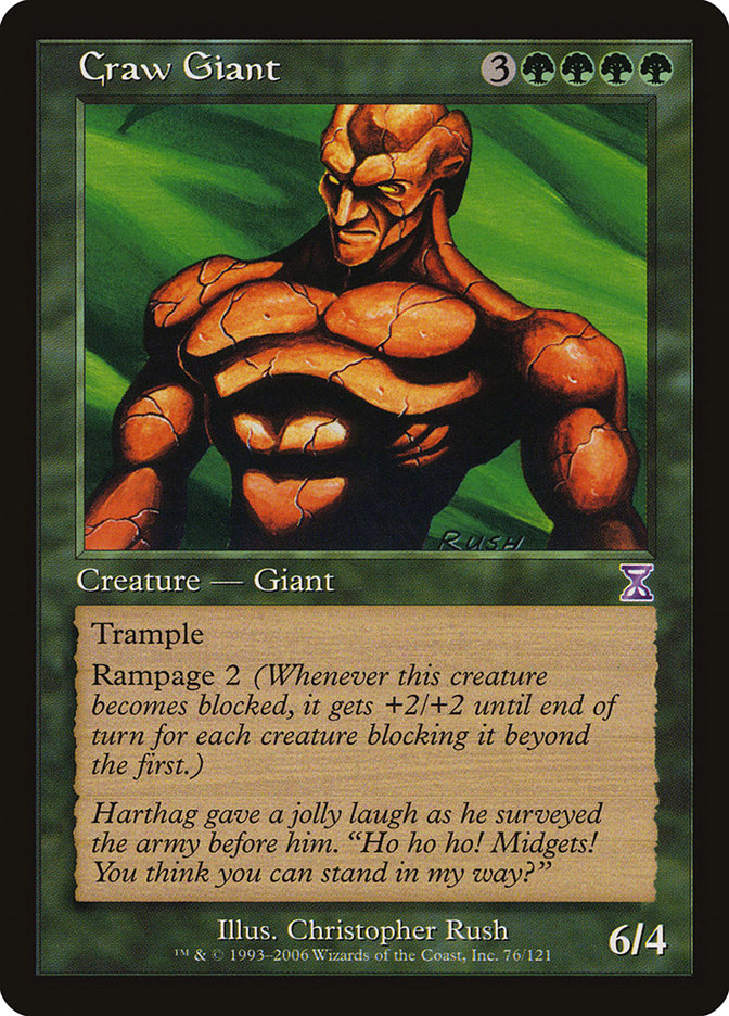 Craw Giant 76/121 (Timeshifted)  - Foil | Good Games Modbury