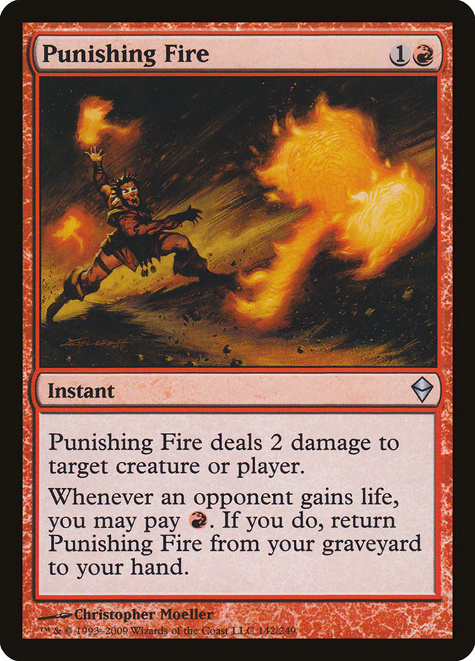 Punishing Fire [Zendikar] | Good Games Modbury