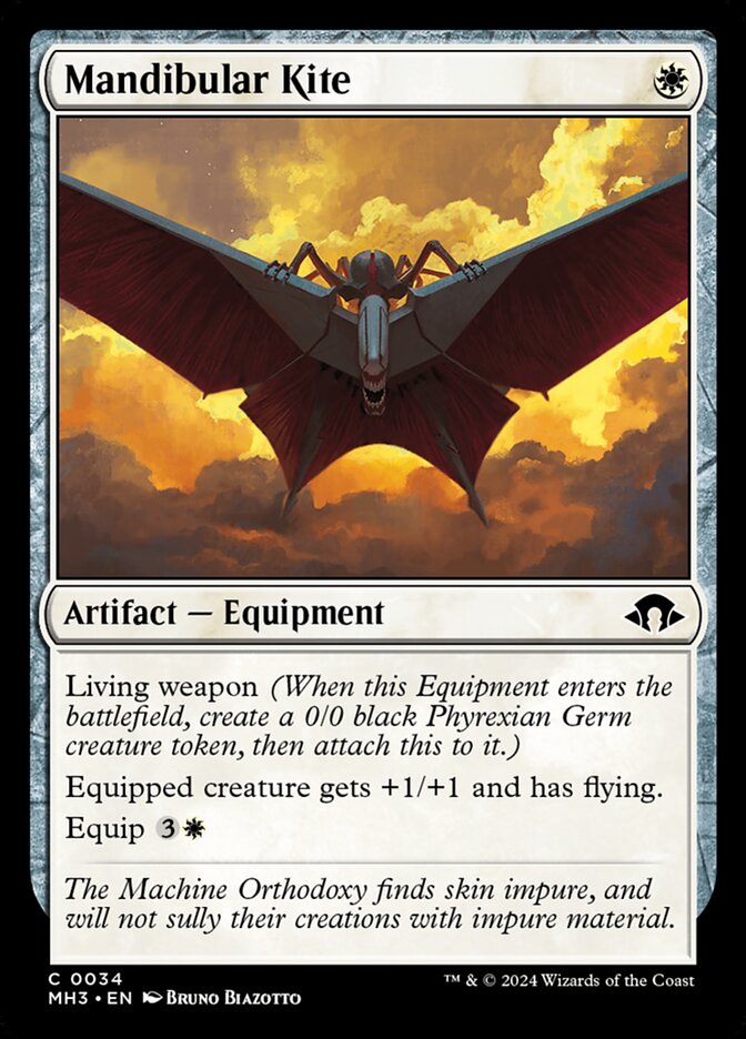 Mandibular Kite 34/319 (Modern Horizons 3)  - Foil | Good Games Modbury