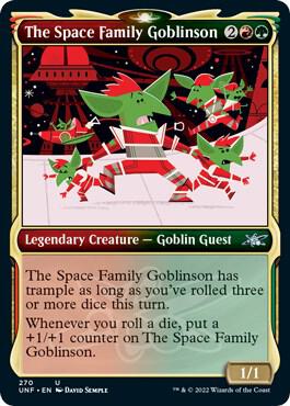 The Space Family Goblinson Showcase 270/244 (Unfinity)  - Foil | Good Games Modbury