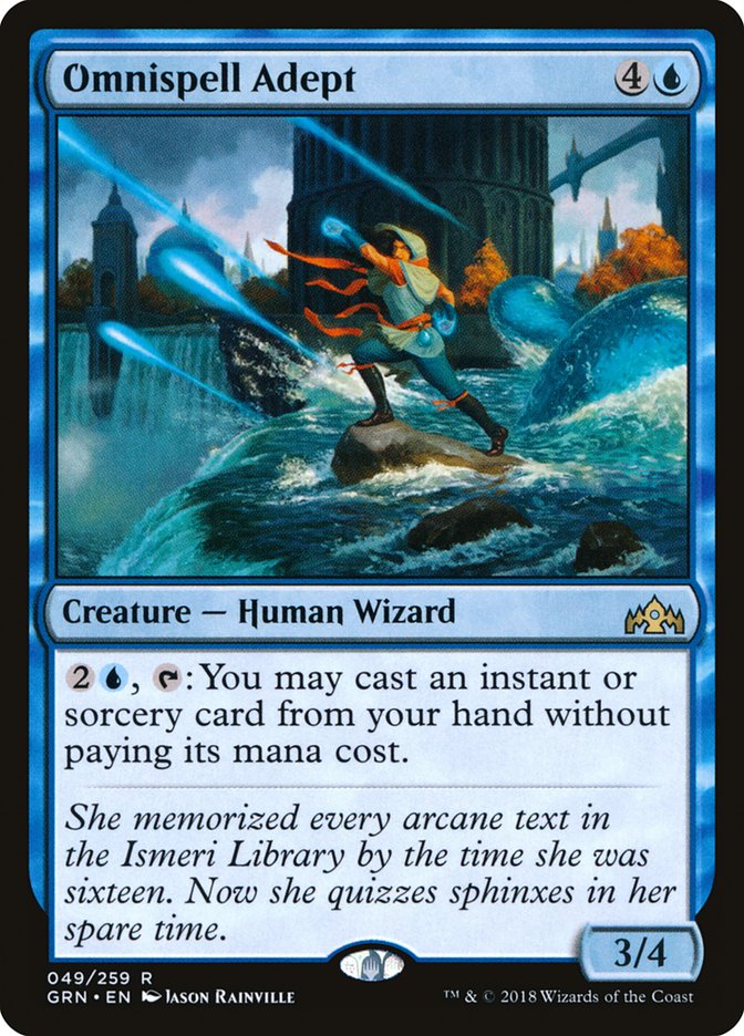 Omnispell Adept 49/259 (Guilds of Ravnica)  | Good Games Modbury
