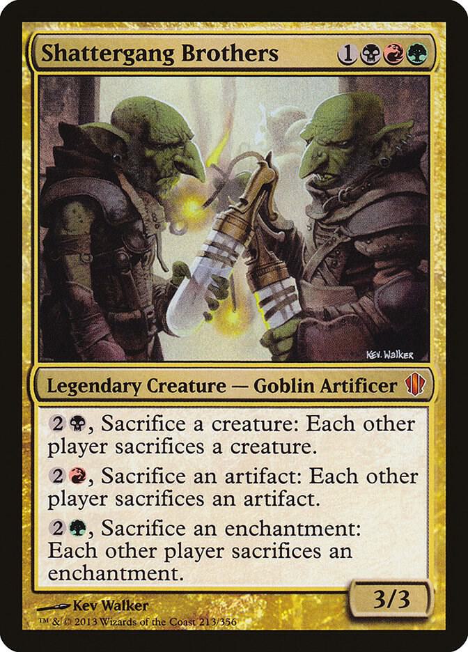 Shattergang Brothers 213/356 (Commander 2013)  | Good Games Modbury
