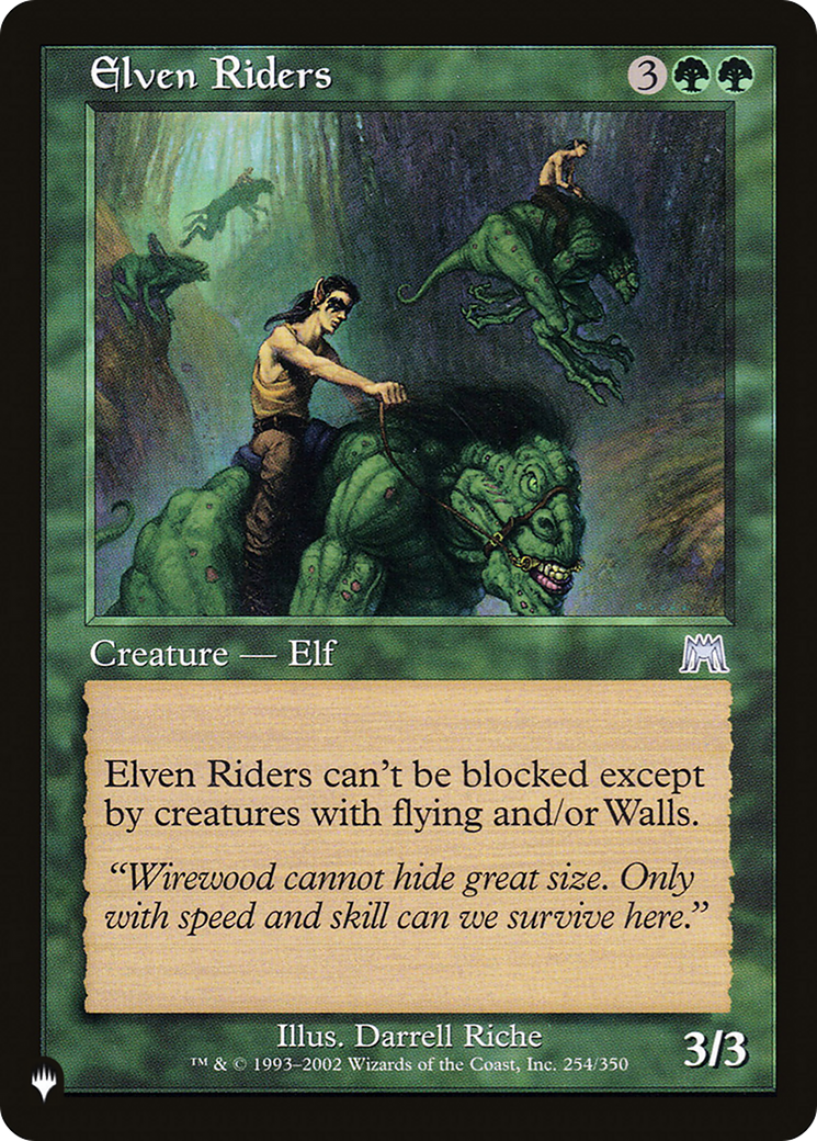 Elven Riders [The List Reprints] | Good Games Modbury