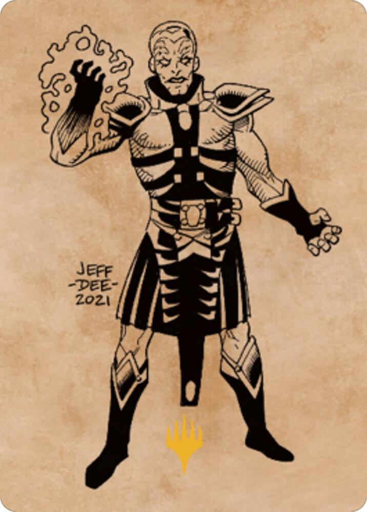 Jon Irenicus Shattered One Art Card 67 81 Gold Stamped 67 (Art Series: Commander Legends: Battle for Baldur's Gate)  | Good Games Modbury