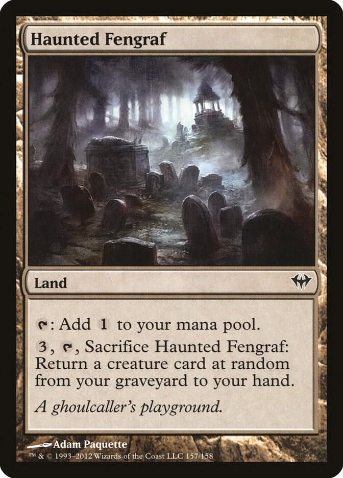 Haunted Fengraf 157/158 (Dark Ascension)  - Foil | Good Games Modbury